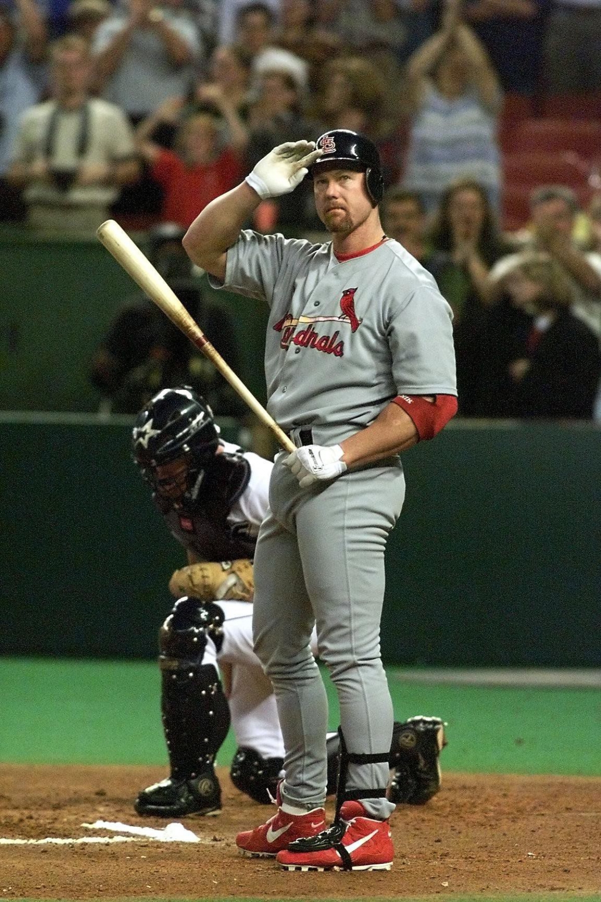 Not in Hall of Fame - 38. Mark McGwire