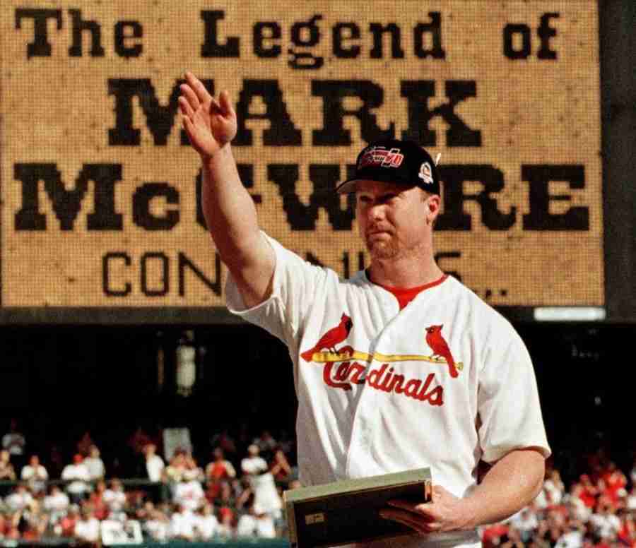 Not in Hall of Fame - 18. Mark McGwire