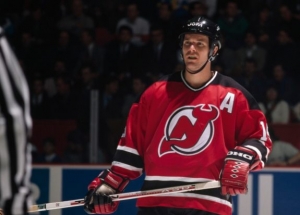 Brian Rafalski 2003 New Jersey Devils Home Throwback NHL Hockey Jersey