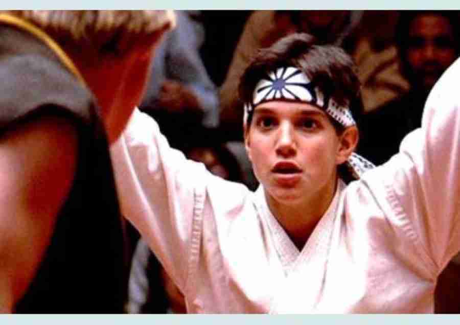 The Karate Kid (1984) Ralph Macchio's Chargers Jersey