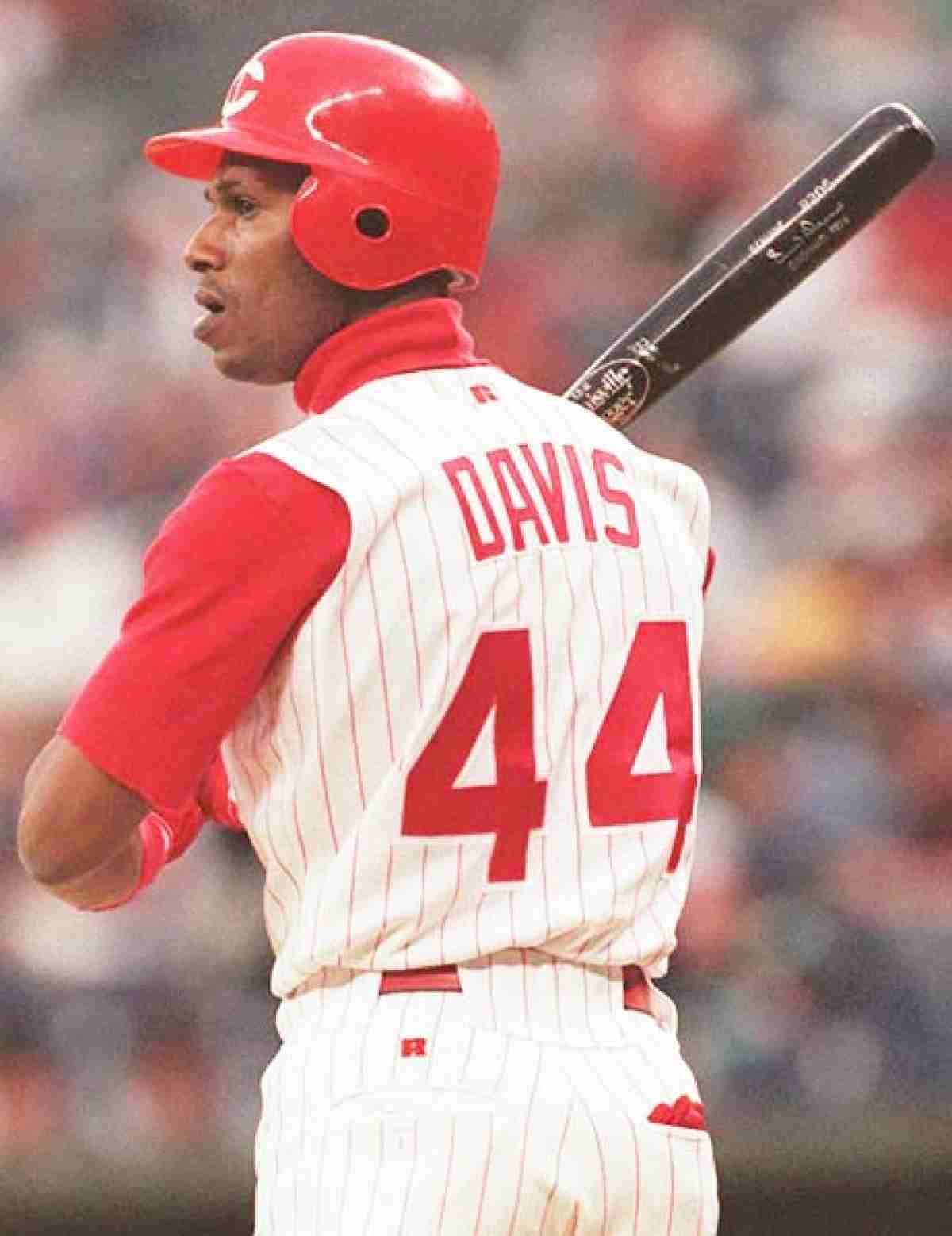 Eric Davis #44. `™`  Eric davis, Cincinnati reds, Cincinnati