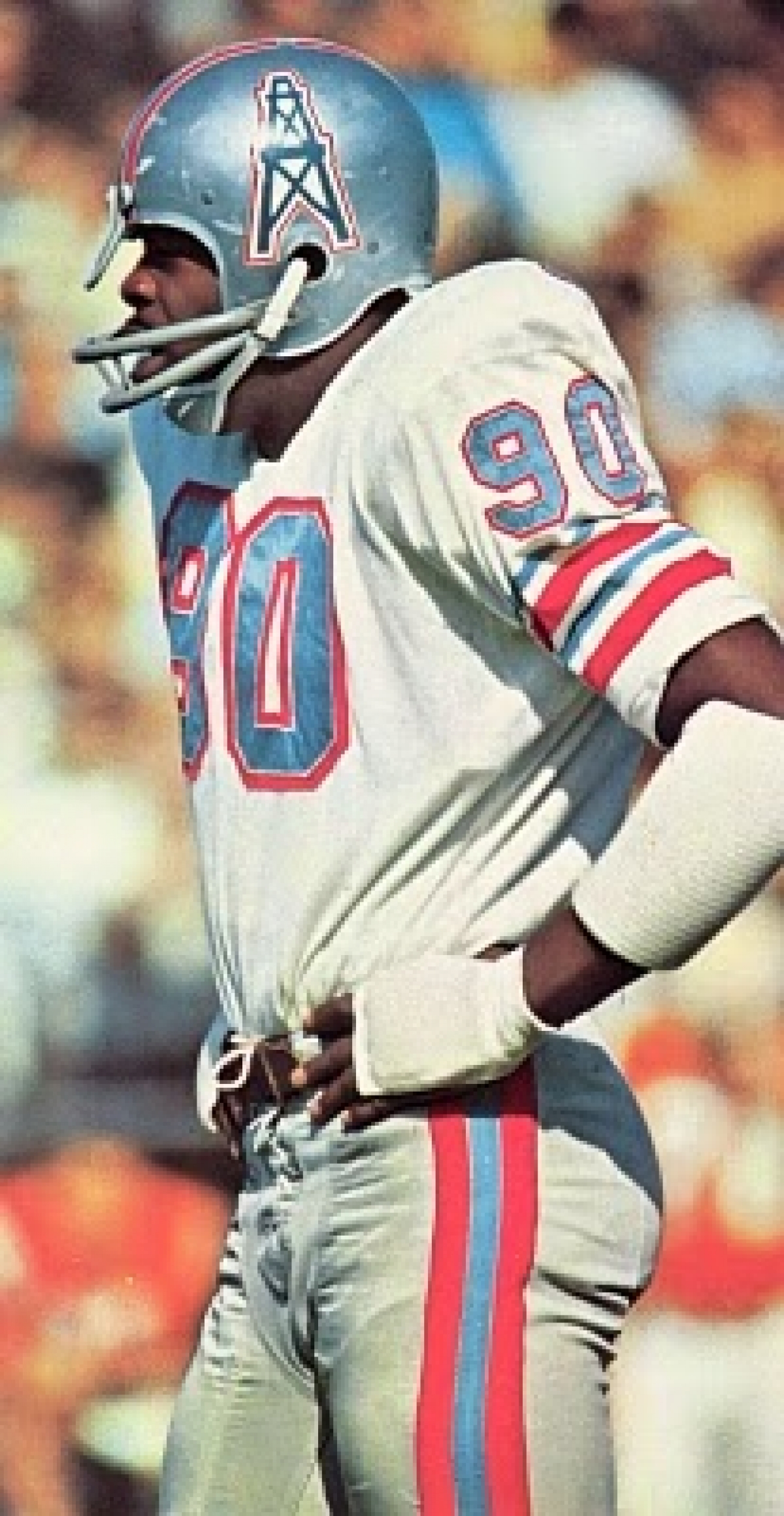 George Webster (#90) Houston Oilers