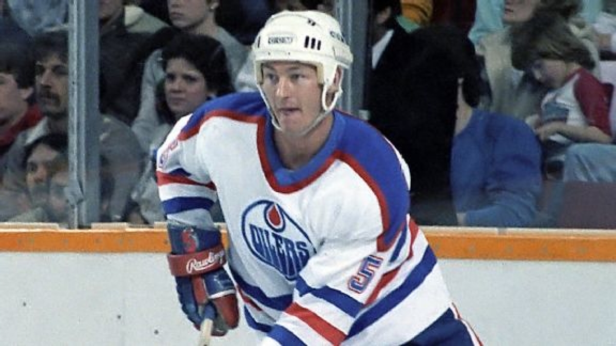 1990 Steve Smith Edmonton Oilers jersey